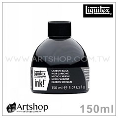美國 Liquitex 麗可得 專家級彩色墨水 150ml 黑色